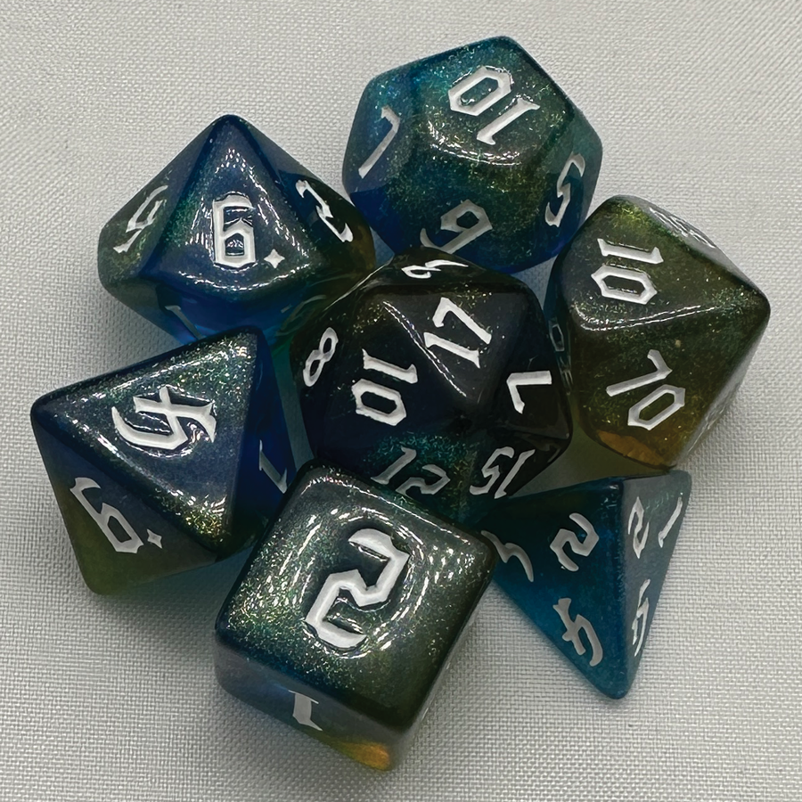 TCB 7-Piece Acrylic Dice Sets 1/2