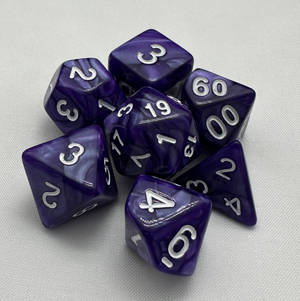 TCB 7-Piece Acrylic Dice Sets 1/2