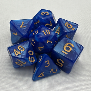 TCB 7-Piece Acrylic Dice Sets 1/2