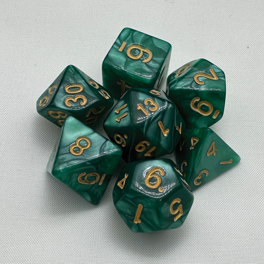 TCB 7-Piece Acrylic Dice Sets 1/2