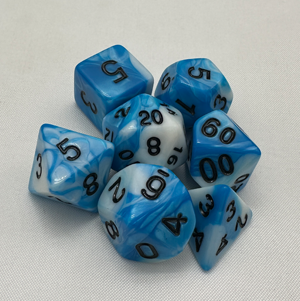 TCB 7-Piece Acrylic Dice Sets 1/2