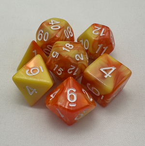 TCB 7-Piece Acrylic Dice Sets 1/2