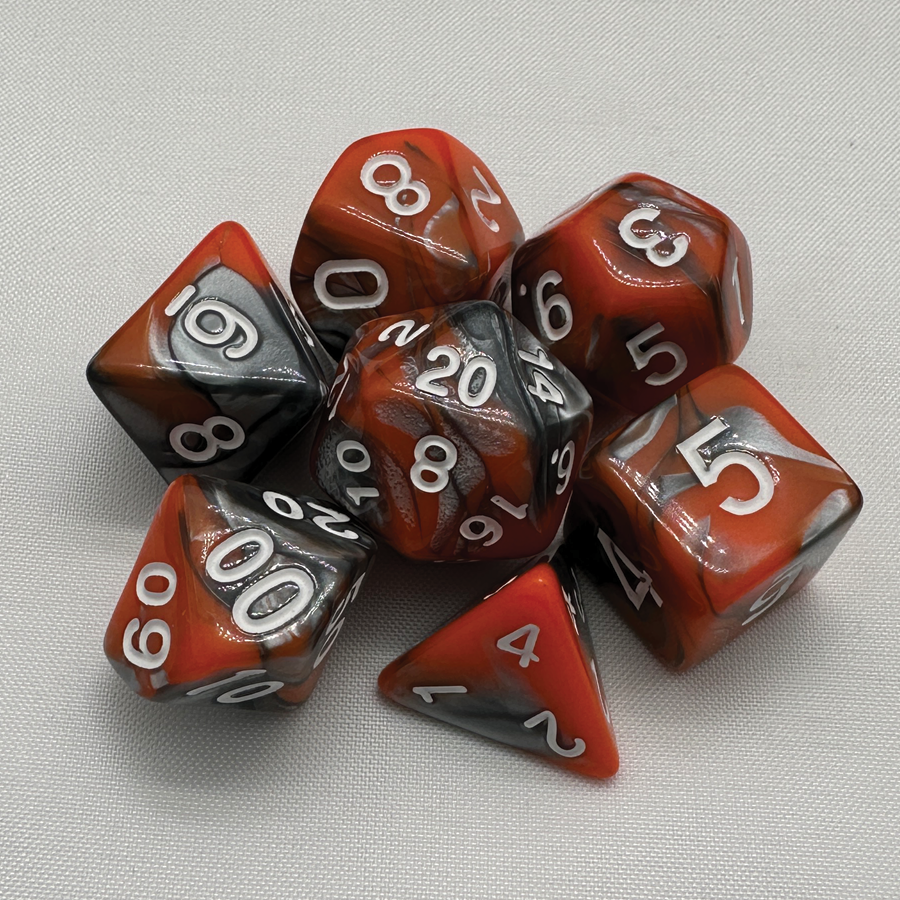 TCB 7-Piece Acrylic Dice Sets 1/2