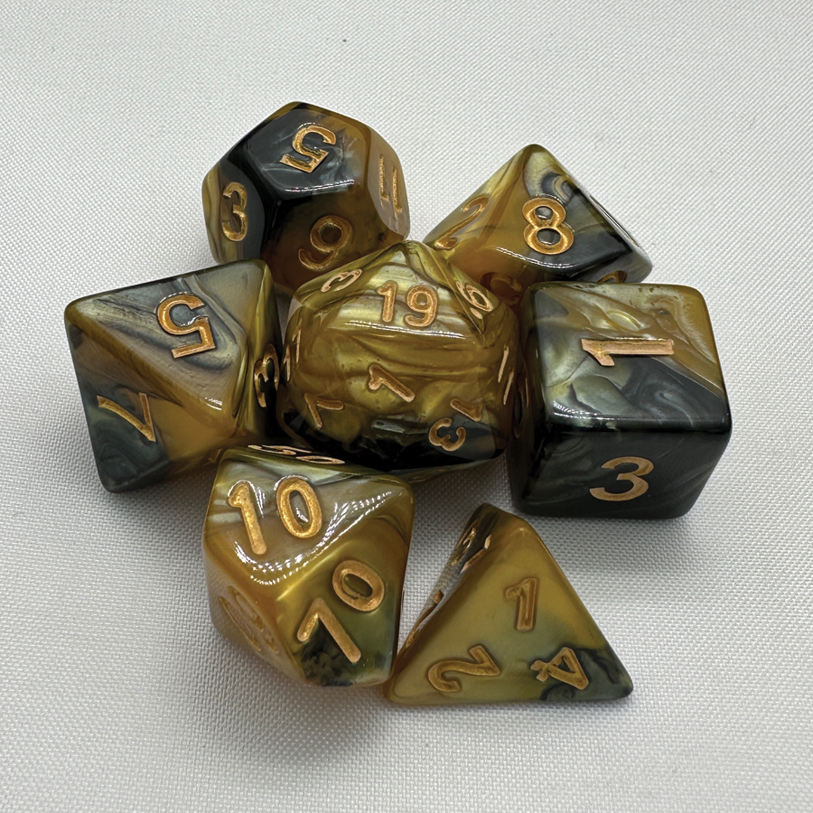 TCB 7-Piece Acrylic Dice Sets 1/2