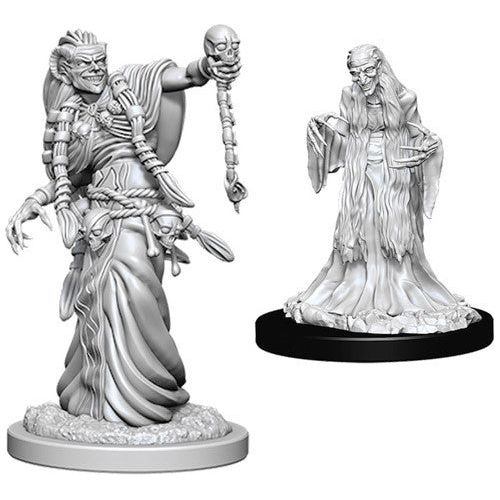 D&D: Nolzur's Marvelous Unpainted Miniatures - W06 Green Hag & Night Hag