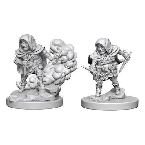 D&D: Nolzur's Marvelous Unpainted Miniatures - W01 Halfling Male Rogue