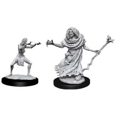 D&D: Nolzur's Marvelous Unpainted Miniatures - W12 Sea Hag & Bheur Hag