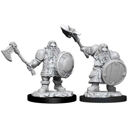 D&D: Nolzur's Marvelous Unpainted Miniatures - W11 Dwarf Male Fighter - TCB Games & Collectibles