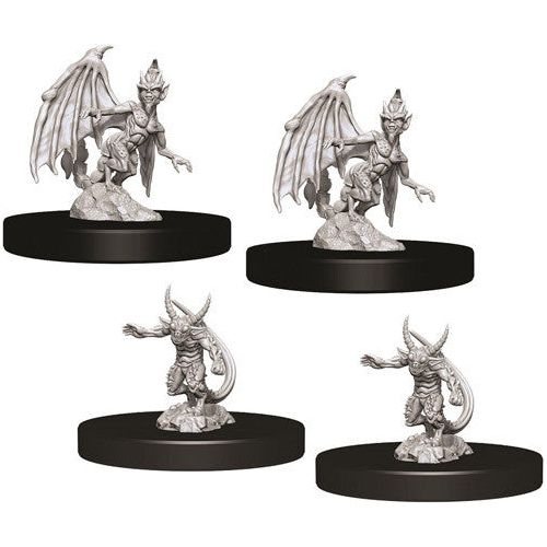 D&D: Nolzur's Marvelous Unpainted Miniatures - W09 Imps & Quasits