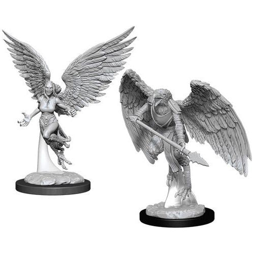 D&D: Nolzur's Marvelous Unpainted Miniatures - W11 Harpy & Arakocra - TCB Games & Collectibles