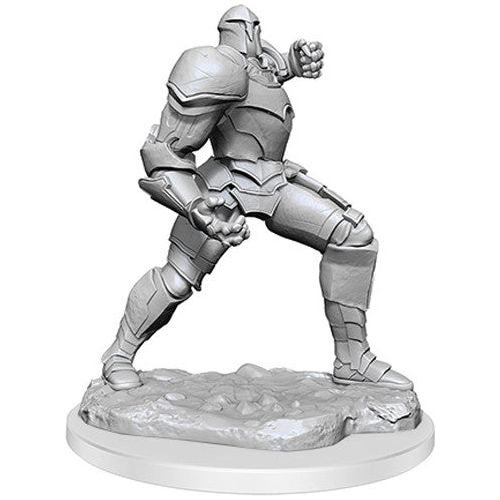 D&D: Critical Role Unpainted Miniatures - W04 Platinum Golem