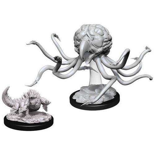 D&D: Nolzur's Marvelous Unpainted Miniatures - W11 Grell & Basilisk