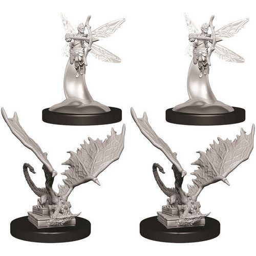 D&D: Nolzur's Marvelous Unpainted Miniatures - W09 Pseudodragons & Sprites