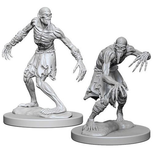 D&D: Nolzur's Marvelous Unpainted Miniatures - W01 Ghouls