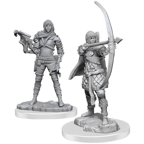 D&D: Wizkids Deep Cuts Unpainted Miniatures - W20 Human Female Rogue