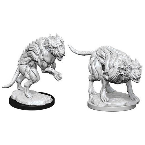 Pathfinder: Deepcuts Unpainted Miniatures - W01 Hell Hounds