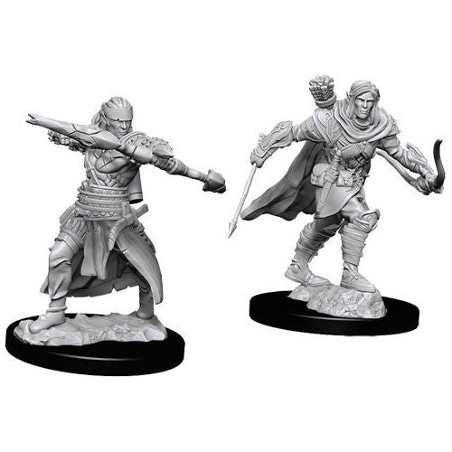 Pathfinder: Deepcuts Unpainted Miniatures - W07 Half-Elf Male Ranger