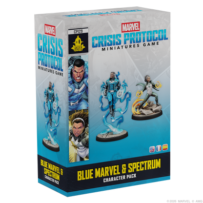 Marvel: Crisis Protocol - Blue Marvel & Spectrum (Pre-Order - Releases 1/9/26) - TCB Games & Collectibles