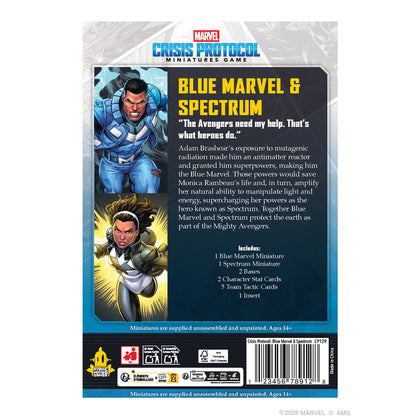 Marvel: Crisis Protocol - Blue Marvel & Spectrum (Pre-Order - Releases 1/9/26) - TCB Games & Collectibles