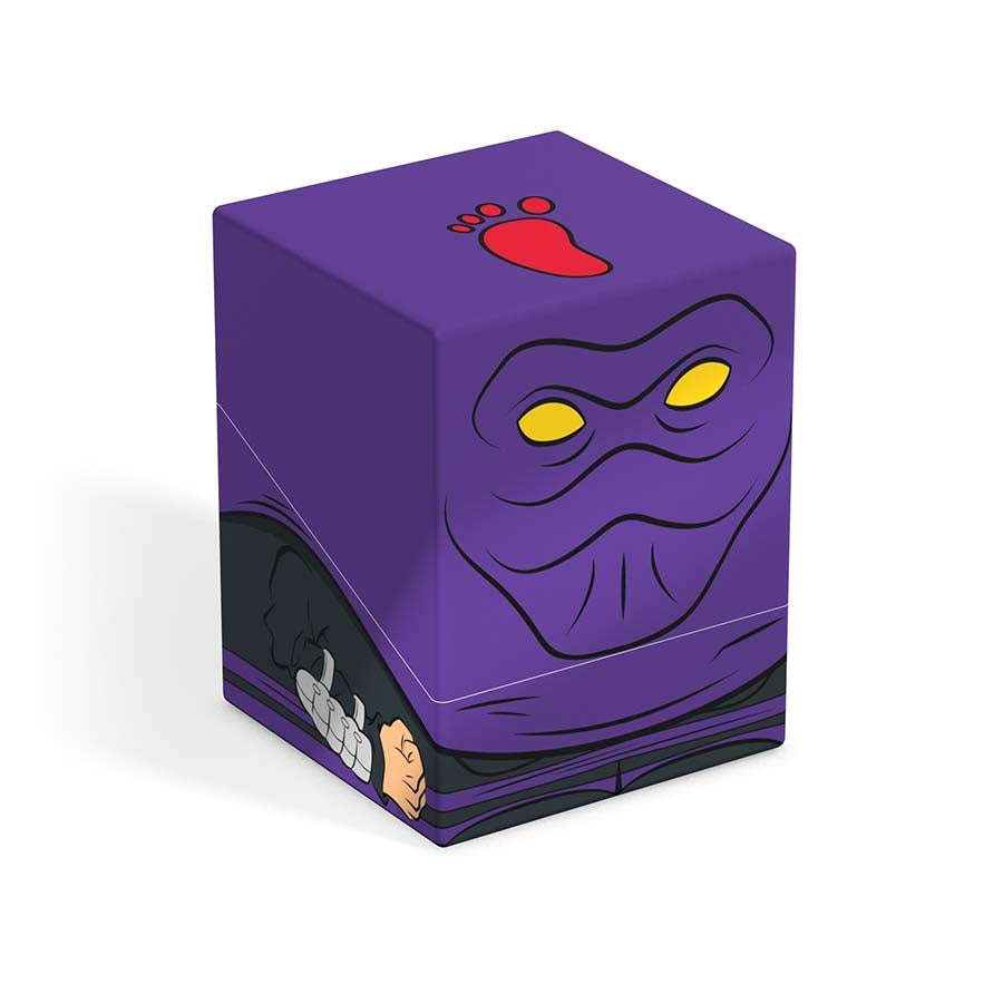 TMNT Ultimate Guard Squaroes deck case with 100+ card storage from TCB Games & Collectibles, featuring Teenage Mutant Ninja Turtles design