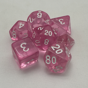 TCB 7-Piece Acrylic Dice Sets 1/2