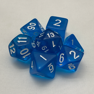 TCB 7-Piece Acrylic Dice Sets 1/2