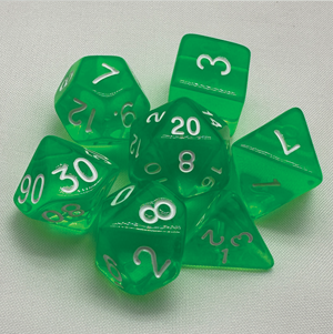 TCB 7-Piece Acrylic Dice Sets 1/2