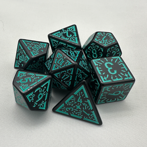 TCB 7-Piece Acrylic Dice Sets 1/2