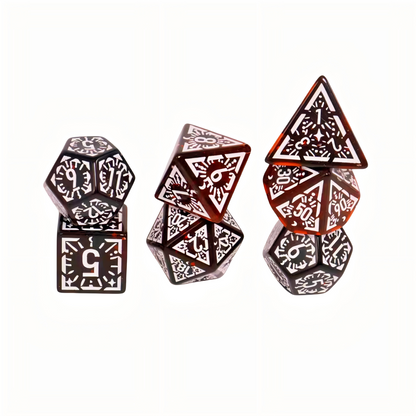 TCB 7-Piece Acrylic/Resin Dice Sets 2/2