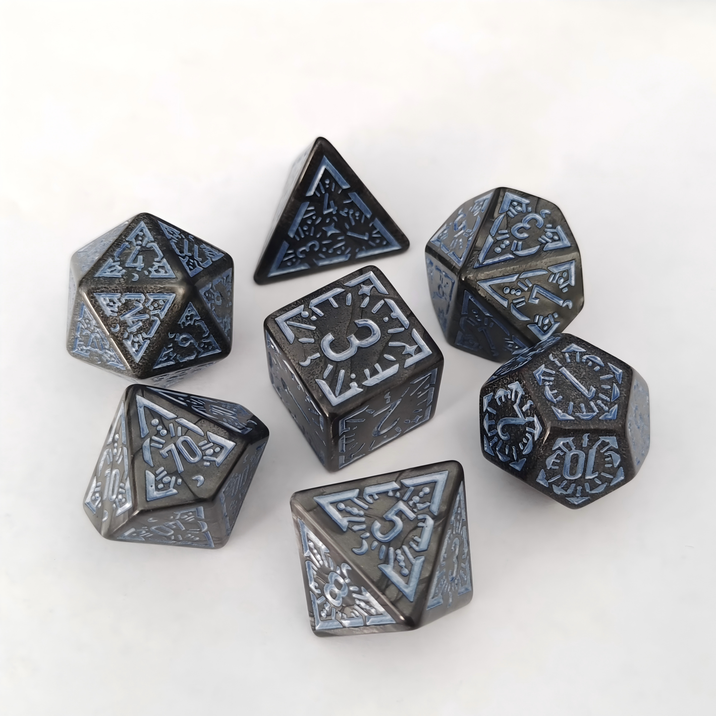 TCB 7-Piece Acrylic/Resin Dice Sets 2/2