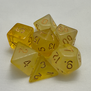 TCB 7-Piece Acrylic Dice Sets 1/2