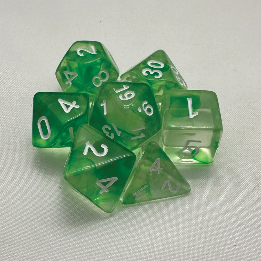 TCB 7-Piece Acrylic Dice Sets 1/2