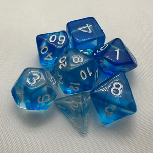 TCB 7-Piece Acrylic Dice Sets 1/2