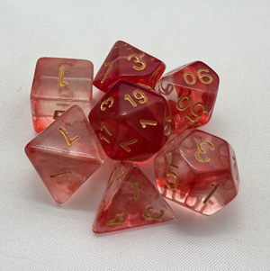 TCB 7-Piece Acrylic Dice Sets 1/2