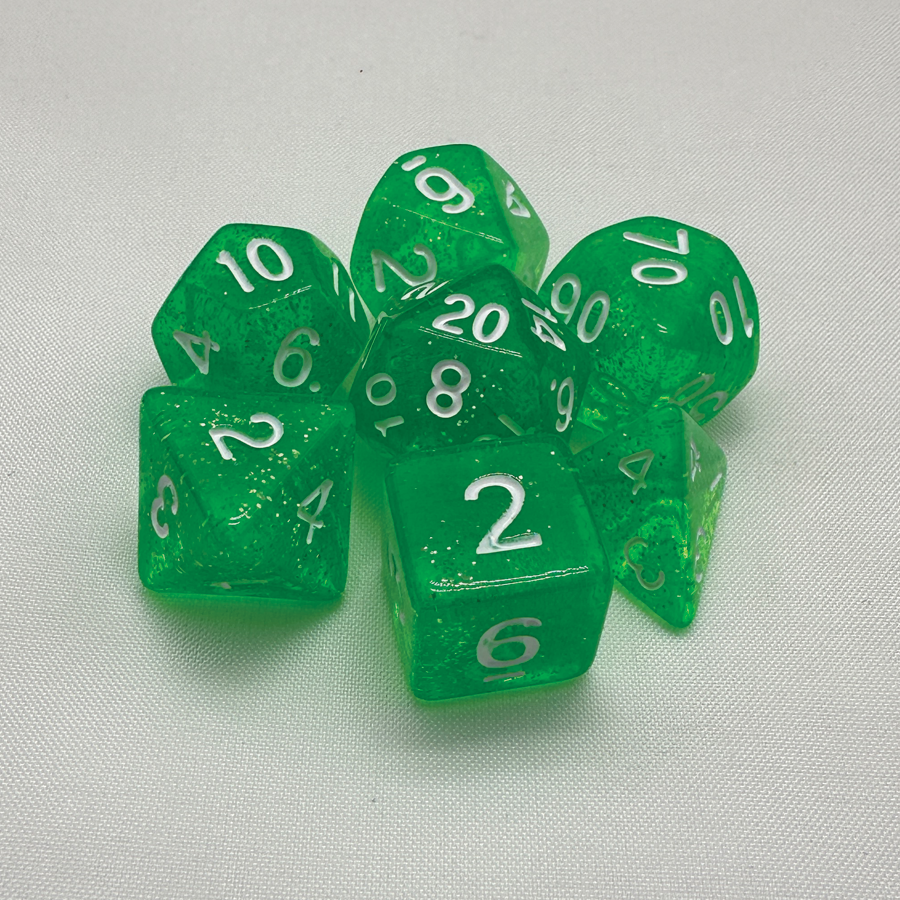 TCB 7-Piece Acrylic Dice Sets 1/2