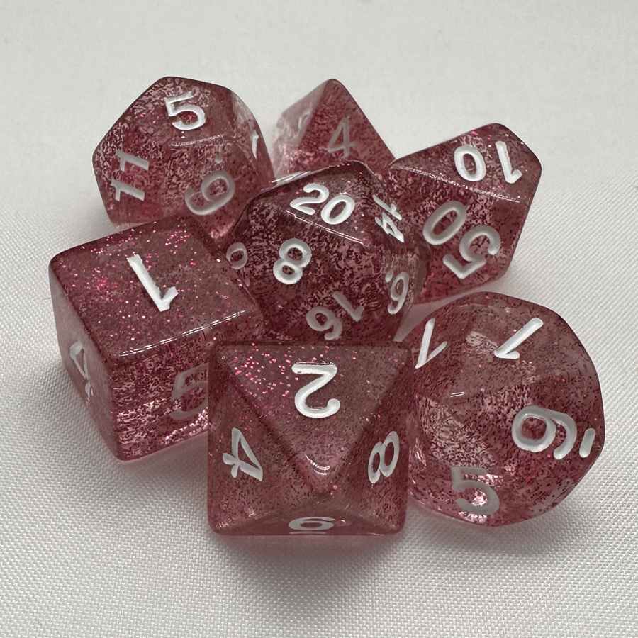 TCB 7-Piece Acrylic Dice Sets 1/2