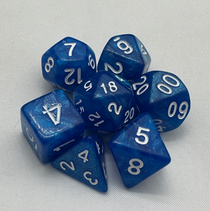 TCB 7-Piece Acrylic Dice Sets 1/2