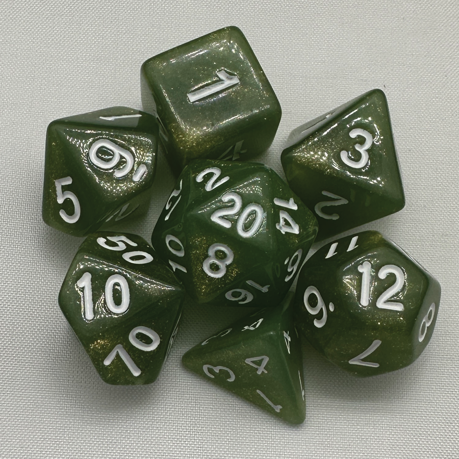 TCB 7-Piece Acrylic Dice Sets 1/2