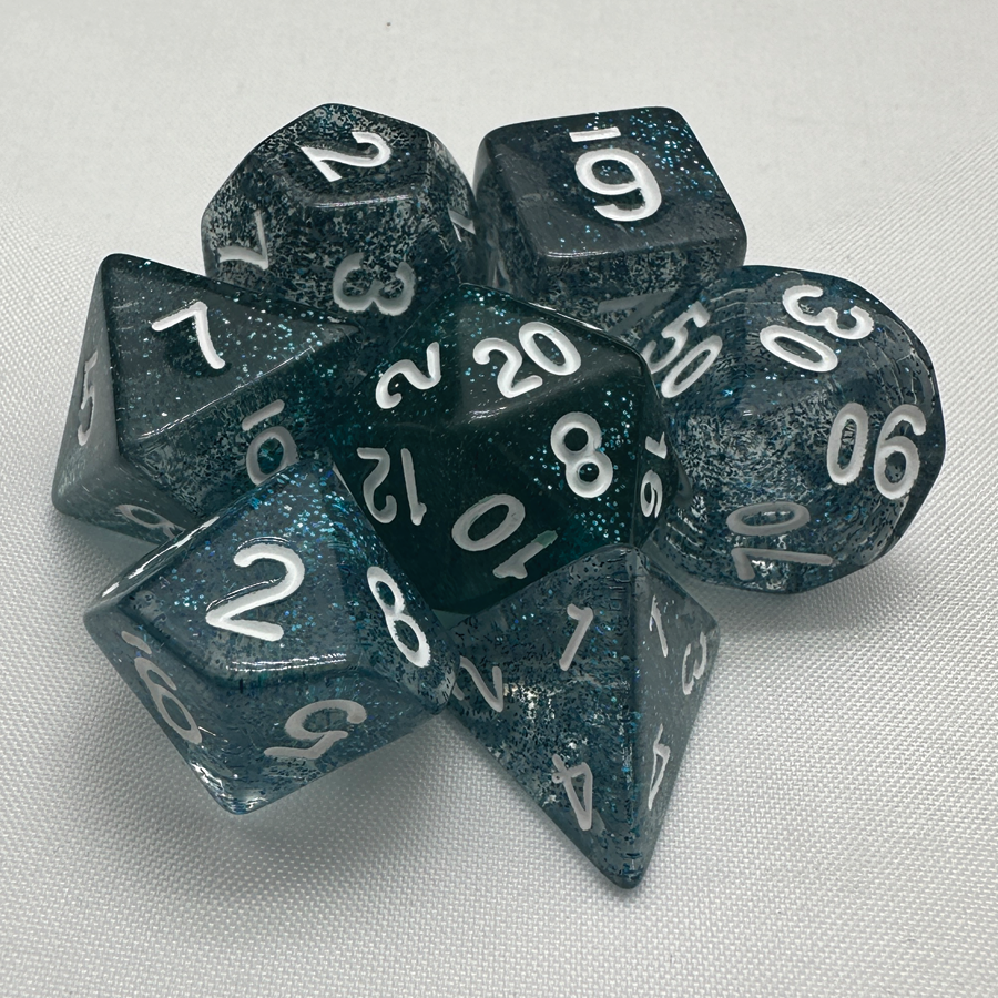 TCB 7-Piece Acrylic Dice Sets 1/2