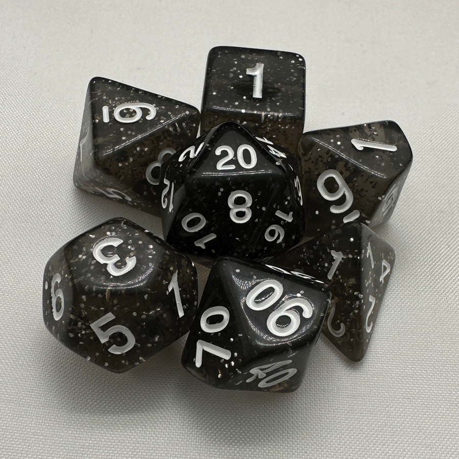 TCB 7-Piece Acrylic Dice Sets 1/2