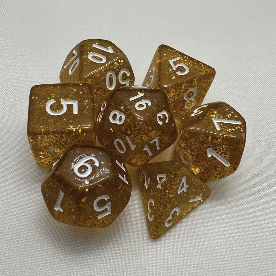 TCB 7-Piece Acrylic Dice Sets 1/2