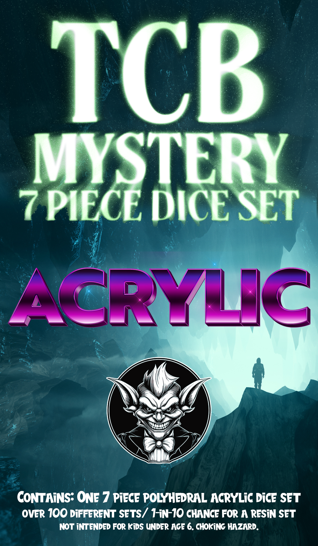 TCB Mystery Acrylic Dice Set