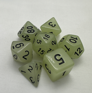 TCB 7-Piece Acrylic Dice Sets 1/2