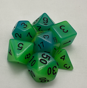 TCB 7-Piece Acrylic Dice Sets 1/2