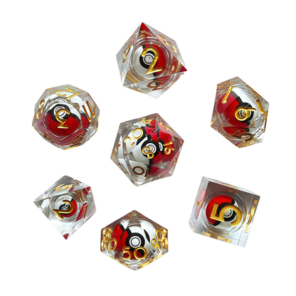 TCB 7-Piece Acrylic/Resin Dice Sets 2/2
