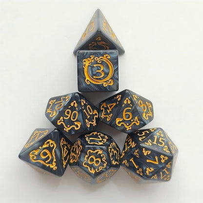 TCB 7-Piece Acrylic/Resin Dice Sets 2/2