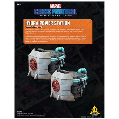 Marvel: Crisis Protocol - Hydra Power Station Terrain Pack