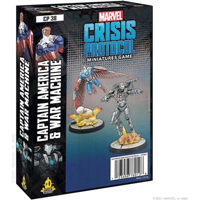 Marvel: Crisis Protocol - Captain America & War Machine