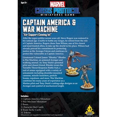 Marvel: Crisis Protocol - Captain America & War Machine