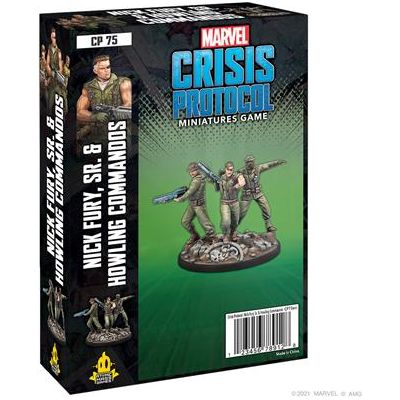 Marvel: Crisis Protocol - Nick Fury, Sr. & Howling Commandos